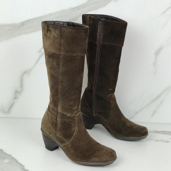 Dansko Shoes - Dansko Brown Suede Rhea Knee High Boots size 7